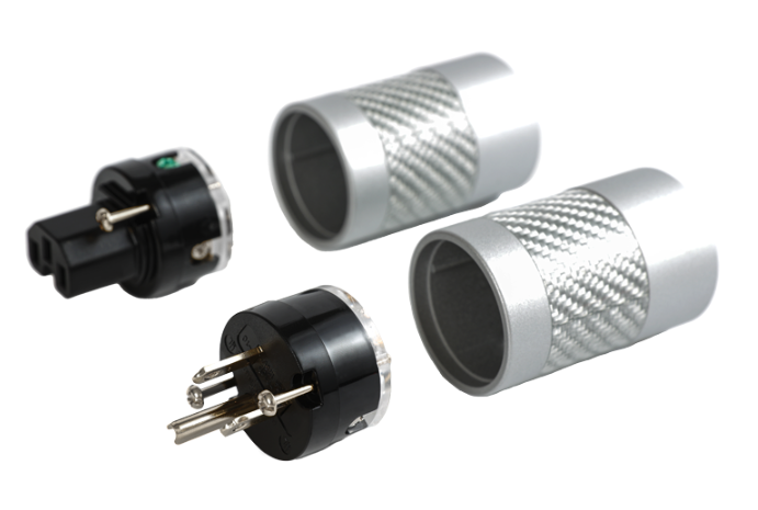 Poseidon-Female Connector (Rhodium Plated)